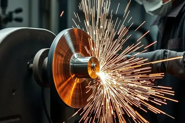 Buffing and polishing process